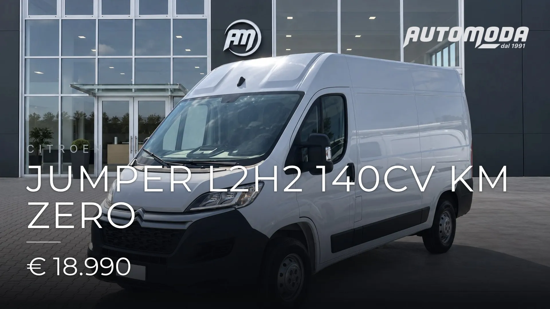 CITROEN Jumper L2H2 140CV KM ZERO 2023