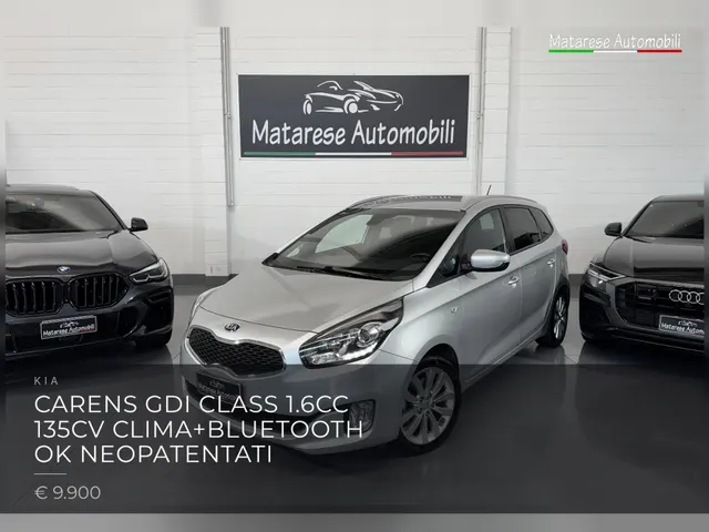 Kia Carens GDI Class 1.6cc 135cv Clima+Bluetooth OK Neopatentati 2015