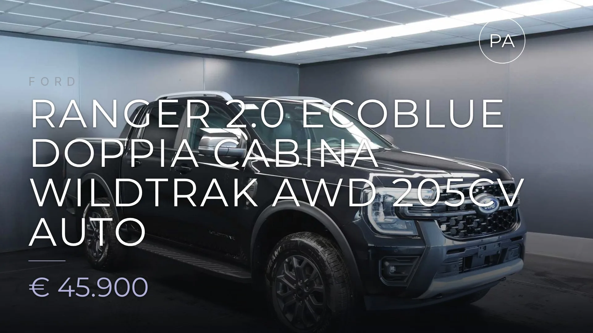 Ford Ranger 2.0 ecoblue doppia cabina Wildtrak awd 205cv auto 2026