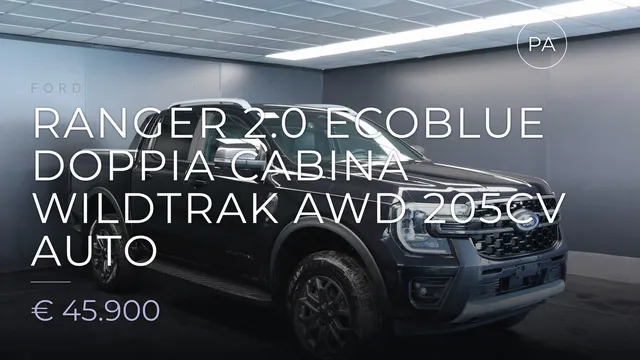 Ford Ranger 2.0 ecoblue doppia cabina Wildtrak awd 205cv auto 2026