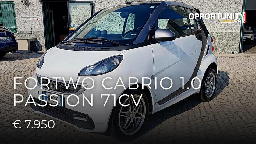 Smart Fortwo Cabrio 1.0 Passion 71cv 2014
