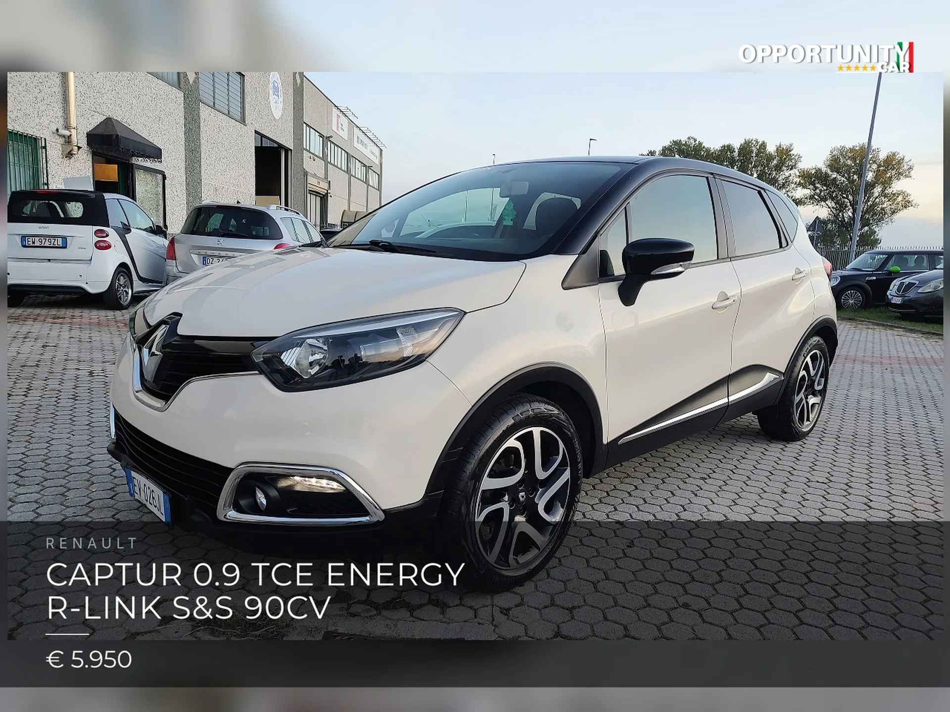 Renault Captur 0.9 tce energy R-Link s&s 90cv 2014