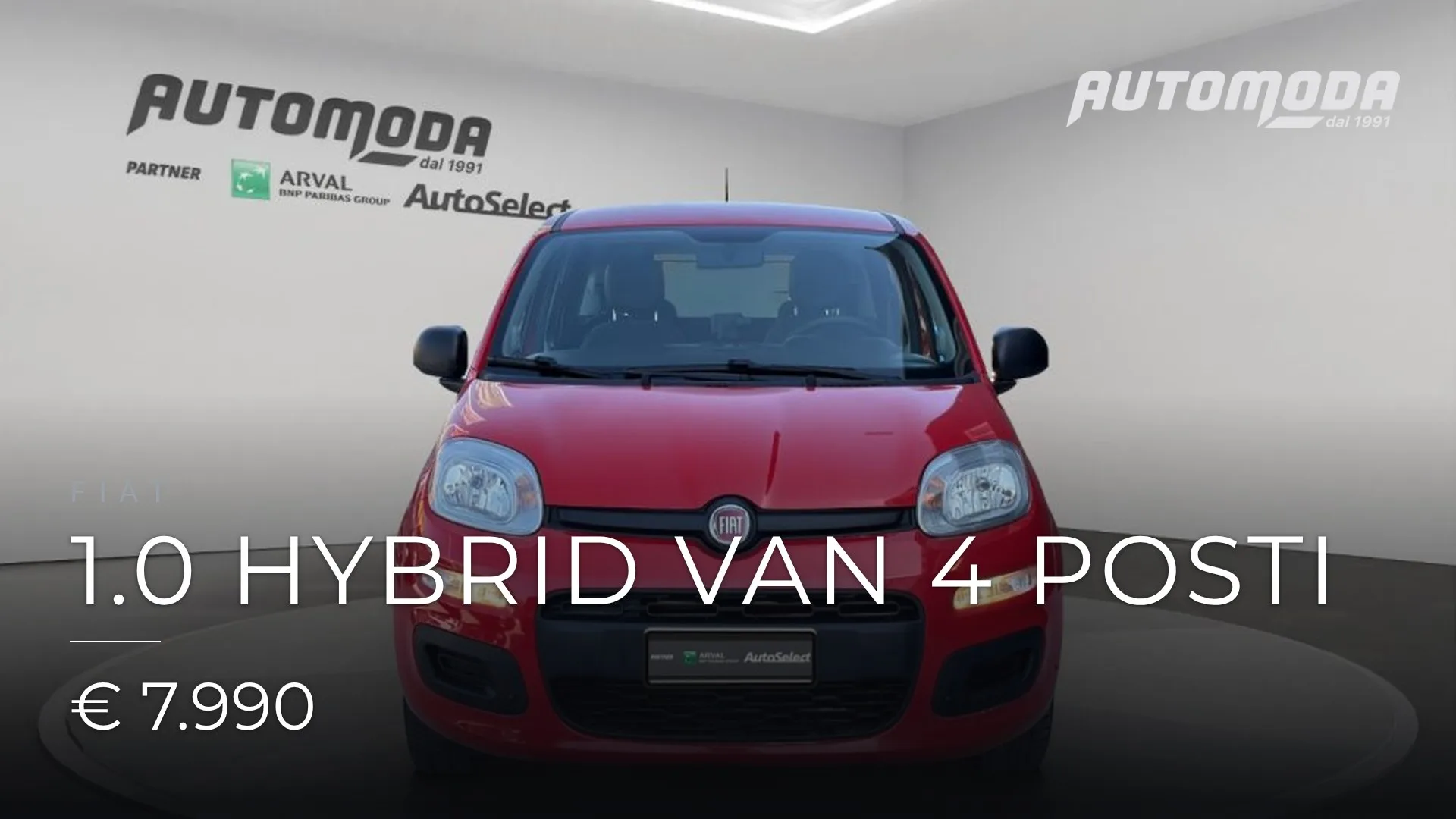FIAT 1.0 Hybrid Van 4 posti 2020