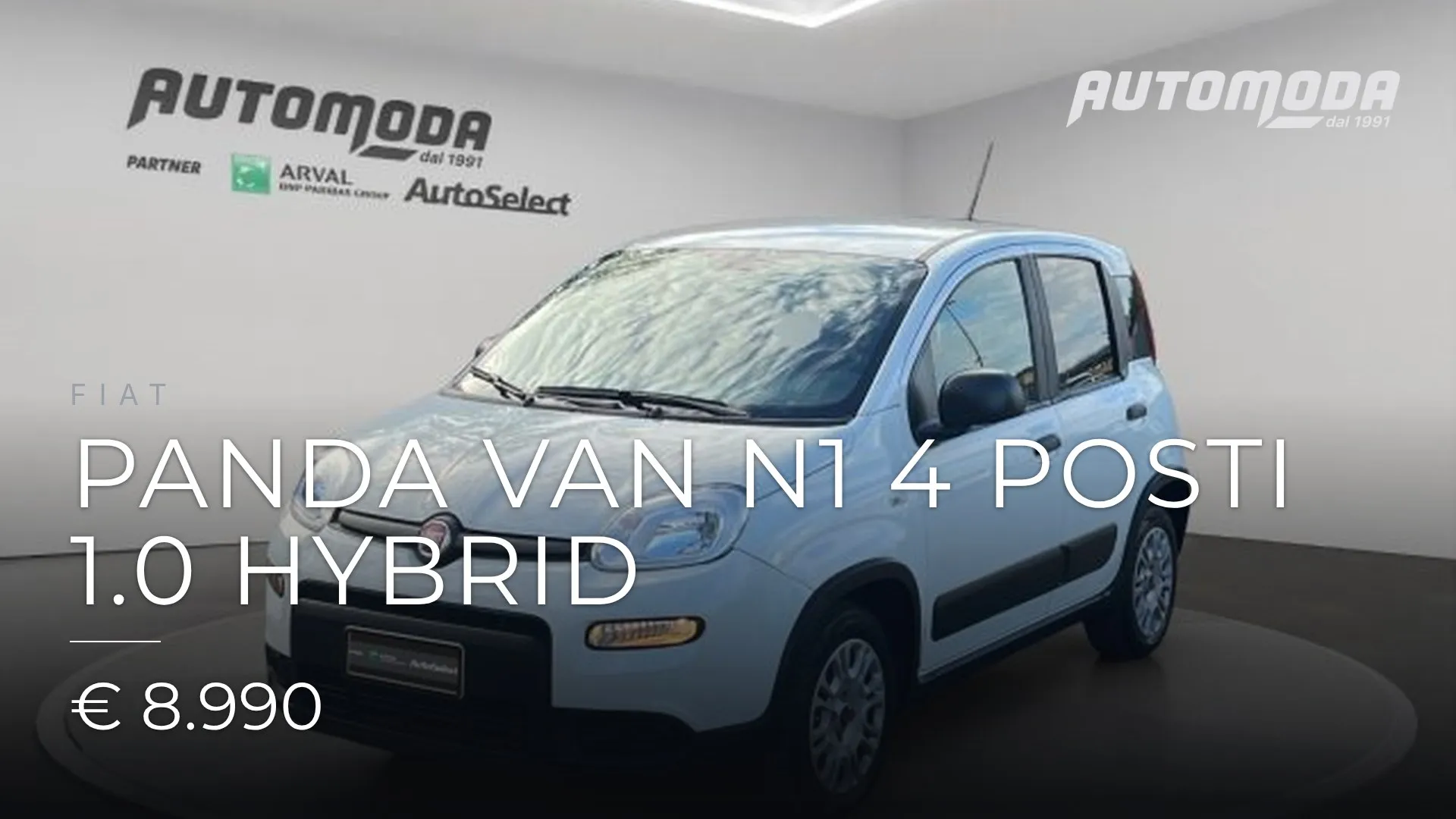 FIAT Panda VAN N1 4 POSTI 1.0 HYBRID 2024