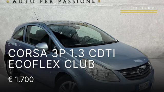 Opel Corsa 3p 1.3 cdti ecoflex Club 2008