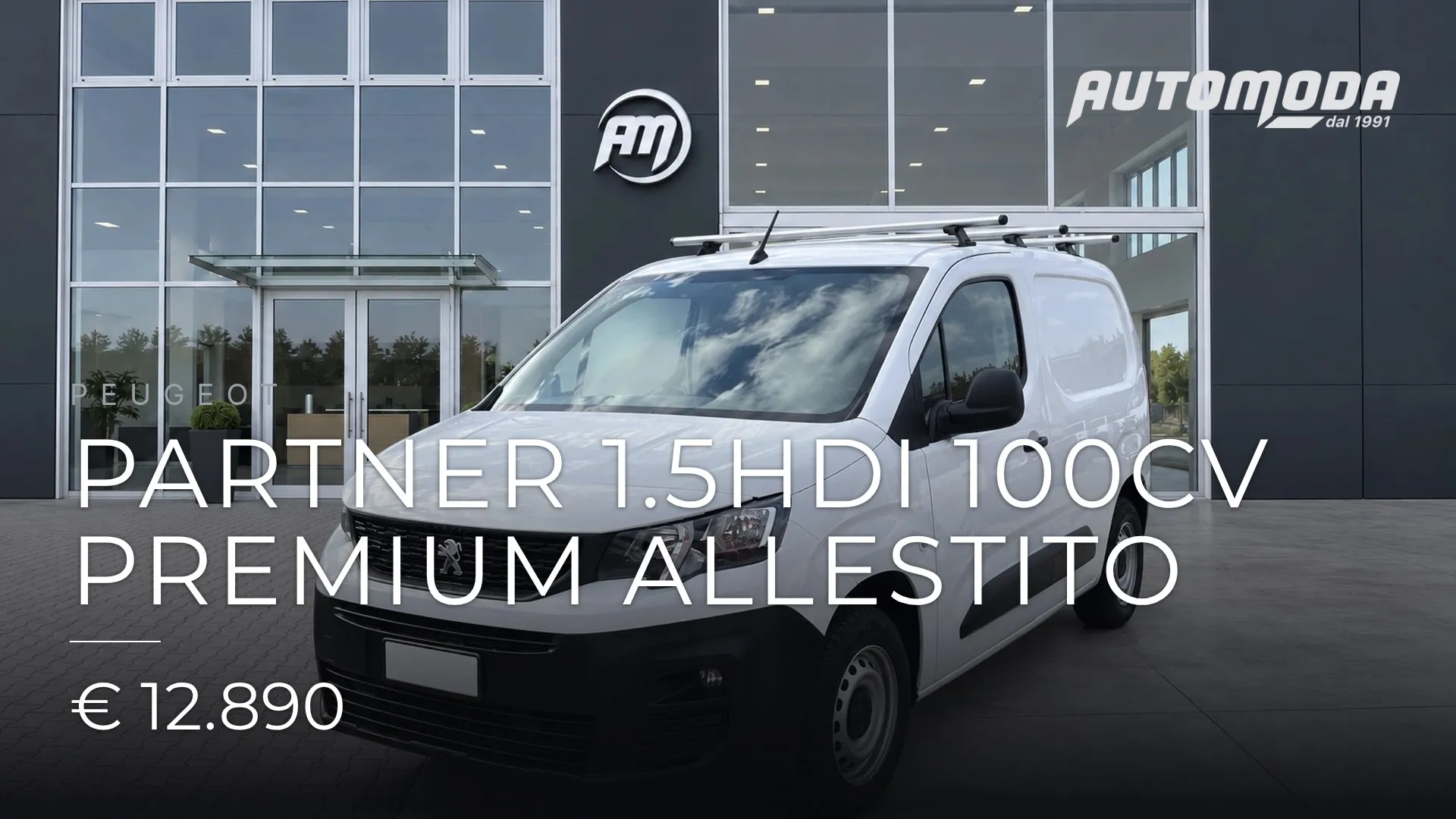 PEUGEOT Partner 1.5HDi 100CV Premium ALLESTITO 2021