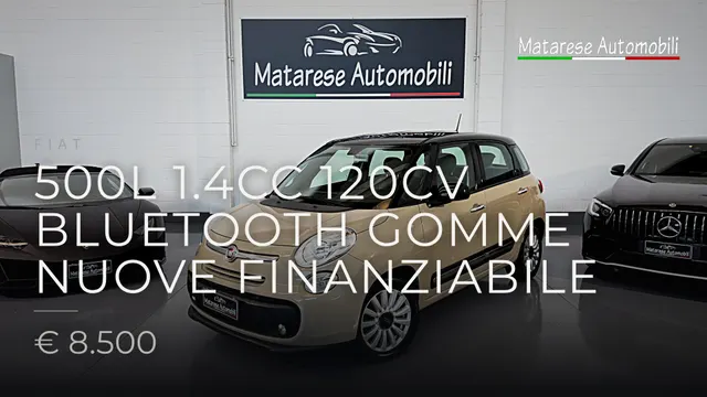 Fiat 500L 1.4cc 120cv Bluetooth GOMME NUOVE Finanziabile 2015