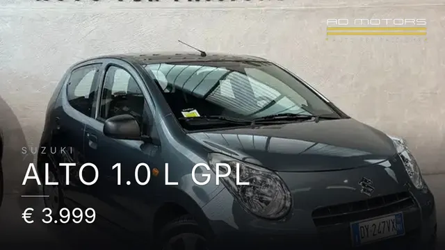 Suzuki Alto 1.0 L Gpl 2009