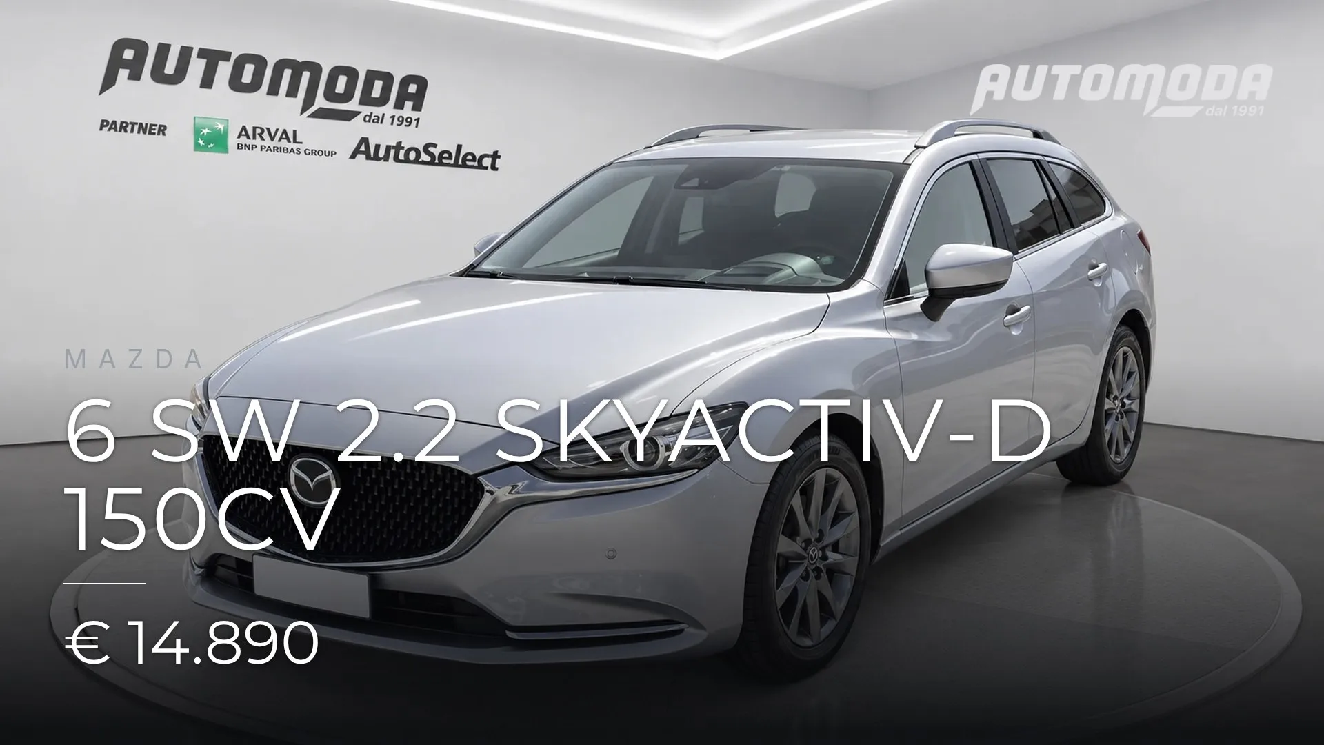 Mazda 6 SW 2.2 Skyactiv-D 150CV 2020