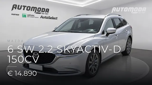 Mazda 6 SW 2.2 Skyactiv-D 150CV 2020