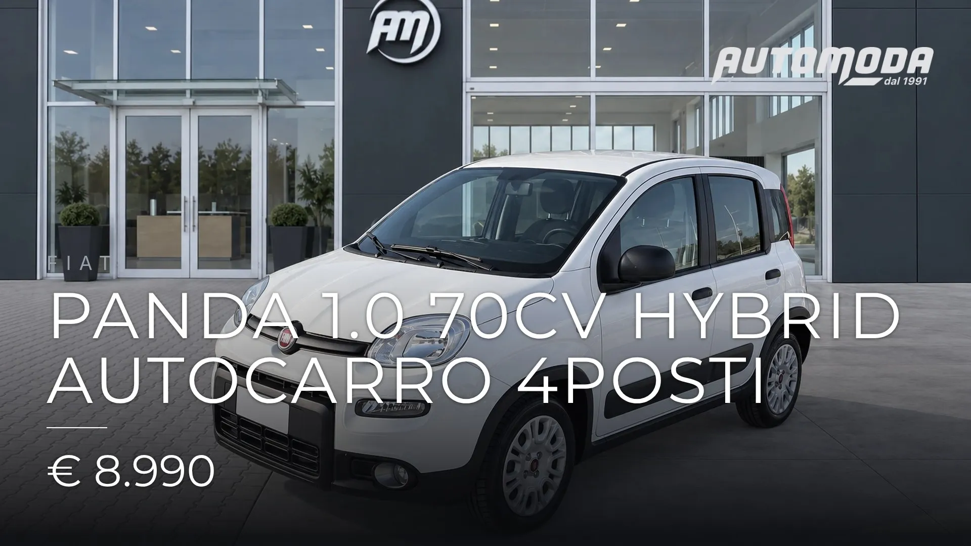 Fiat Panda 1.0 70CV Hybrid AUTOCARRO 4posti 2021