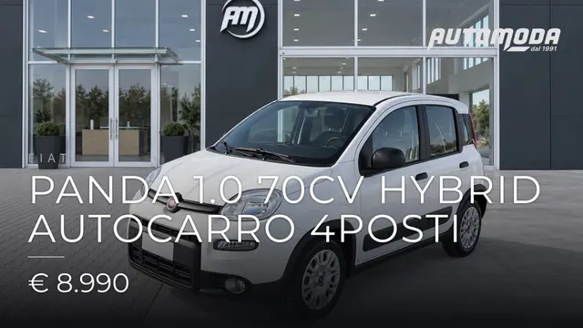 Fiat Panda 1.0 70CV Hybrid AUTOCARRO 4posti 2021