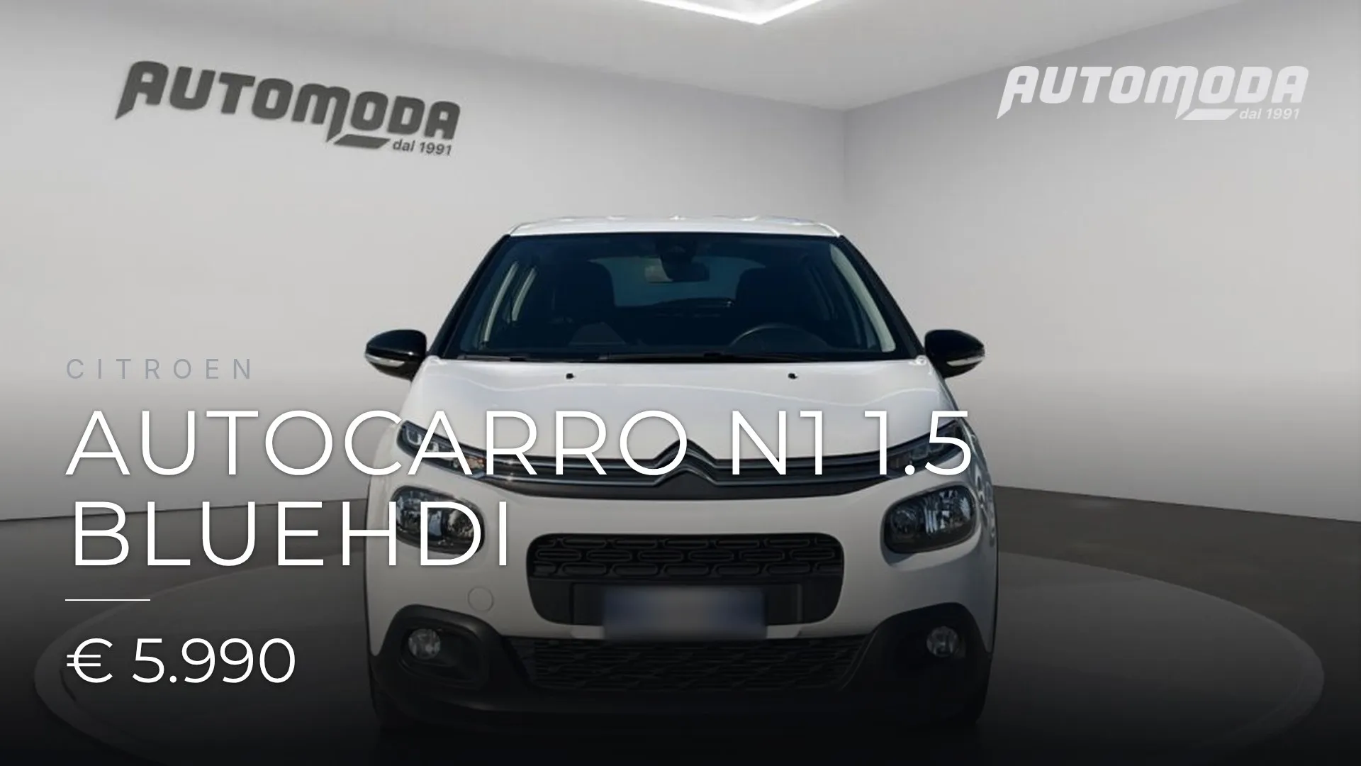 CITROEN Autocarro N1 1.5 BLUEHDI 2018