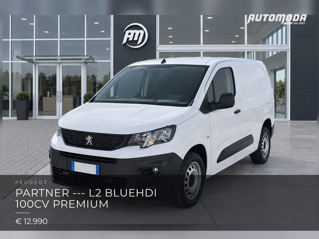 Peugeot Partner --- L2 BlueHDi 100CV Premium 2020