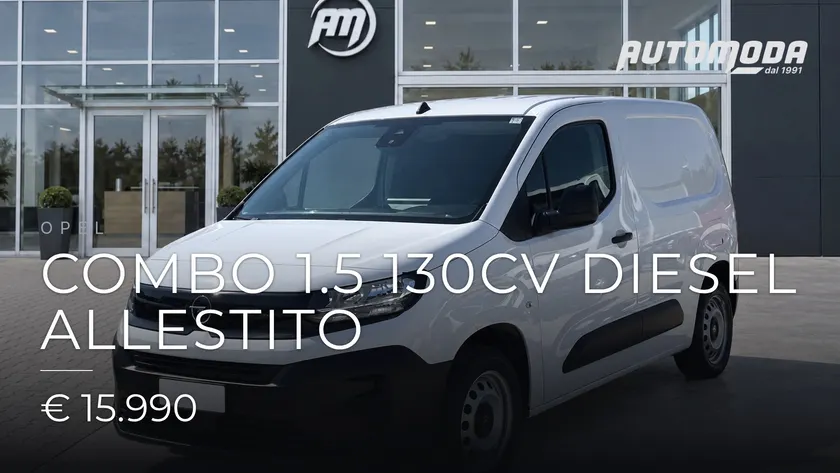 Opel Combo 1.5 130CV DIESEL ALLESTITO 2025