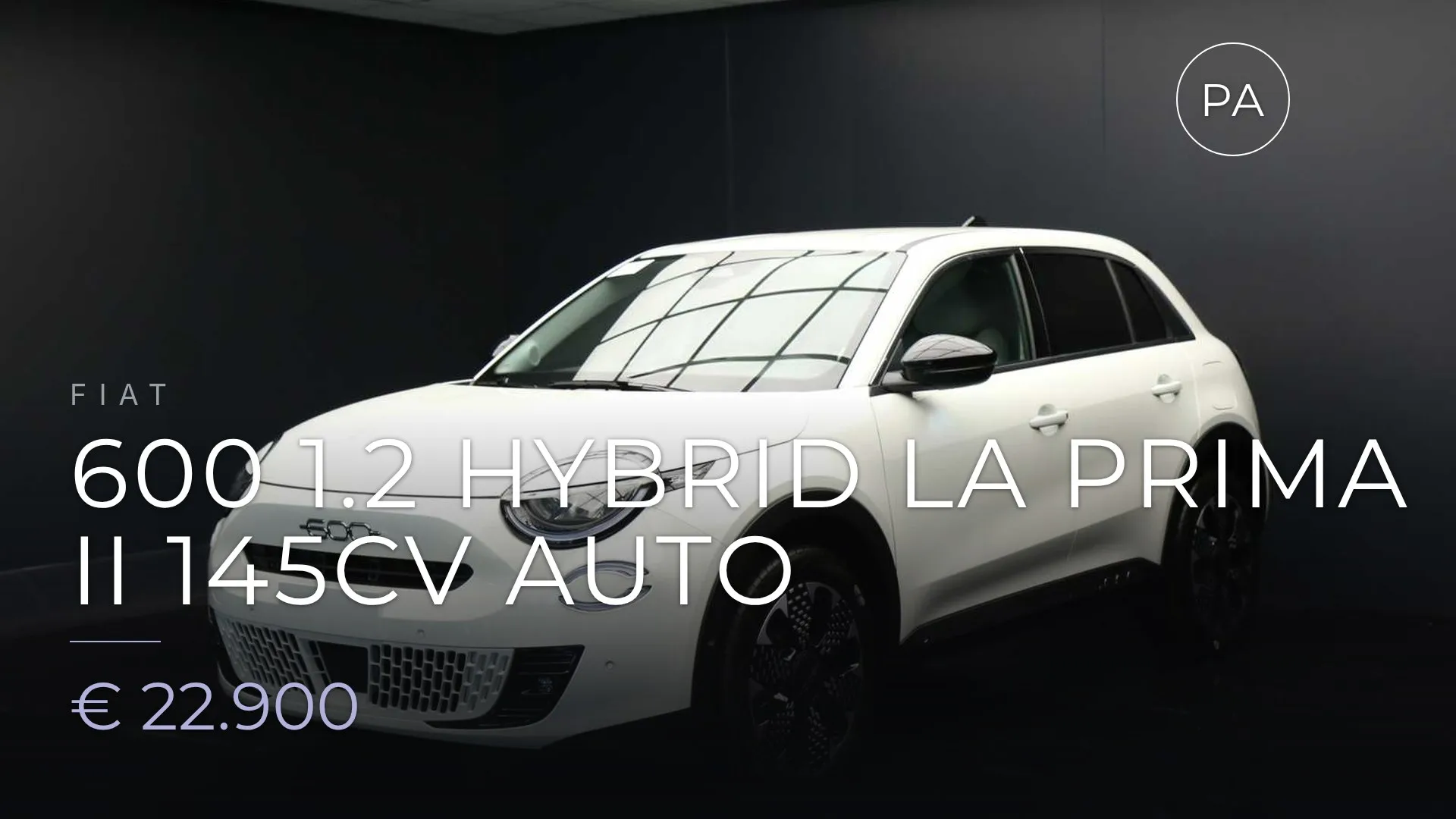Fiat 600 1.2 hybrid La Prima II 145cv auto 2025