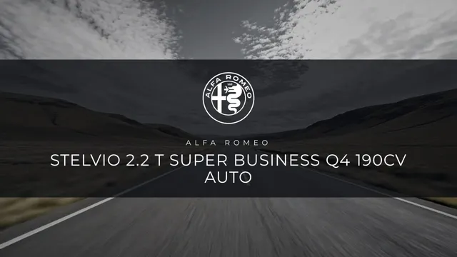 Alfa Romeo Stelvio 2.2 t Super Business Q4 190cv auto 2022