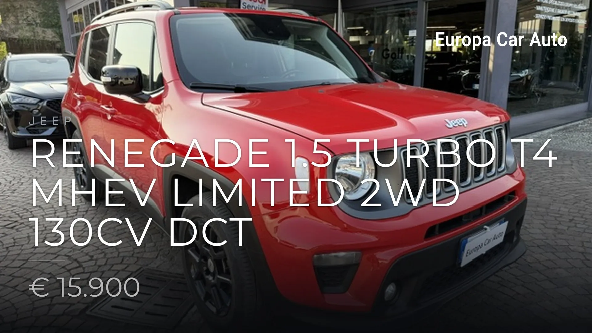 Jeep Renegade 1.5 turbo t4 mhev Limited 2wd 130cv dct 2023