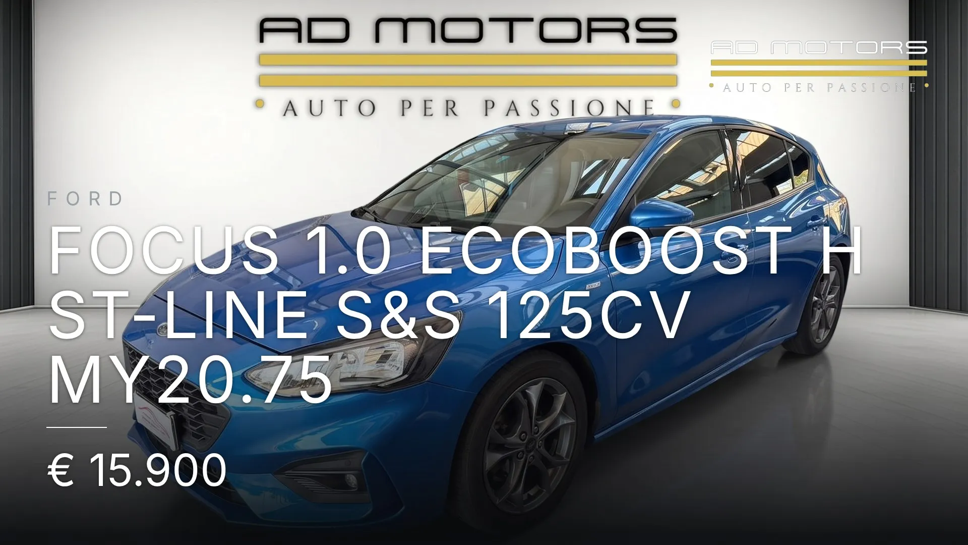 Ford Focus 1.0 ecoboost h ST-Line s&s 125cv my20.75 2021