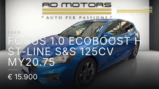 Ford Focus 1.0 ecoboost h ST-Line s&s 125cv my20.75 2021