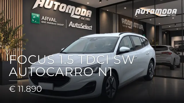 Ford Focus 1.5 TDCI SW AUTOCARRO N1 2022