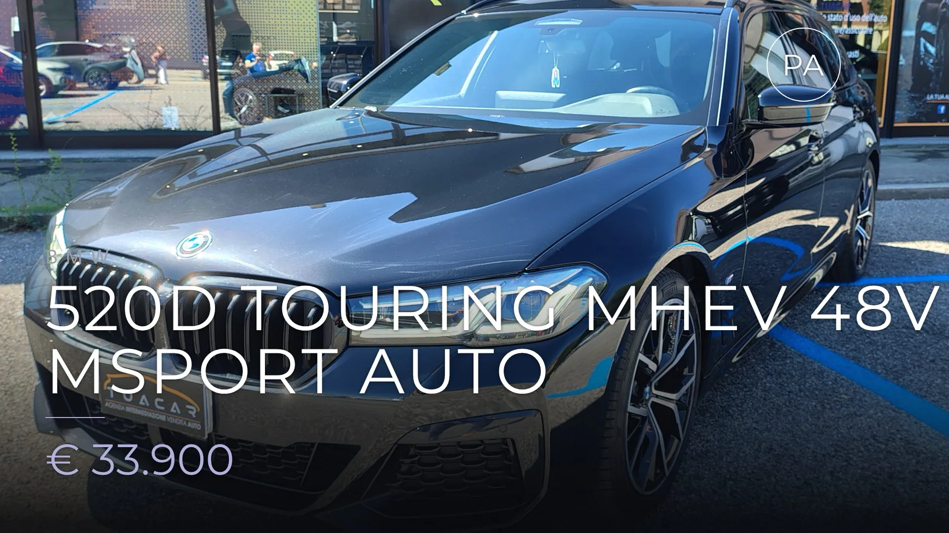 BMW 520d Touring mhev 48V Msport auto 2021
