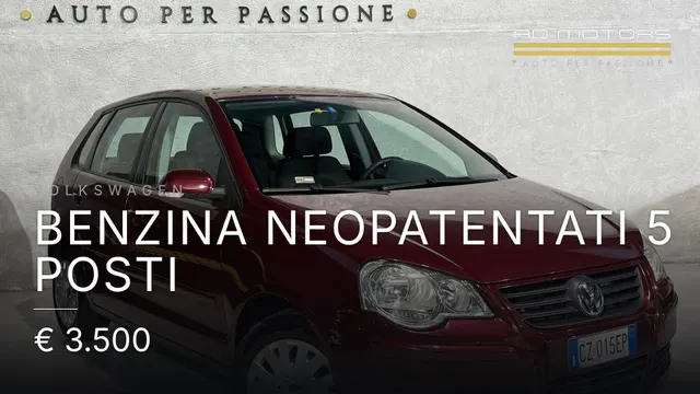 Volkswagen Benzina Neopatentati 5 posti 2005