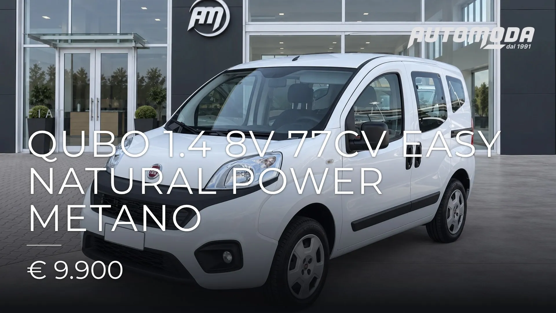 Fiat Qubo 1.4 8V 77CV Easy Natural Power Metano 2018