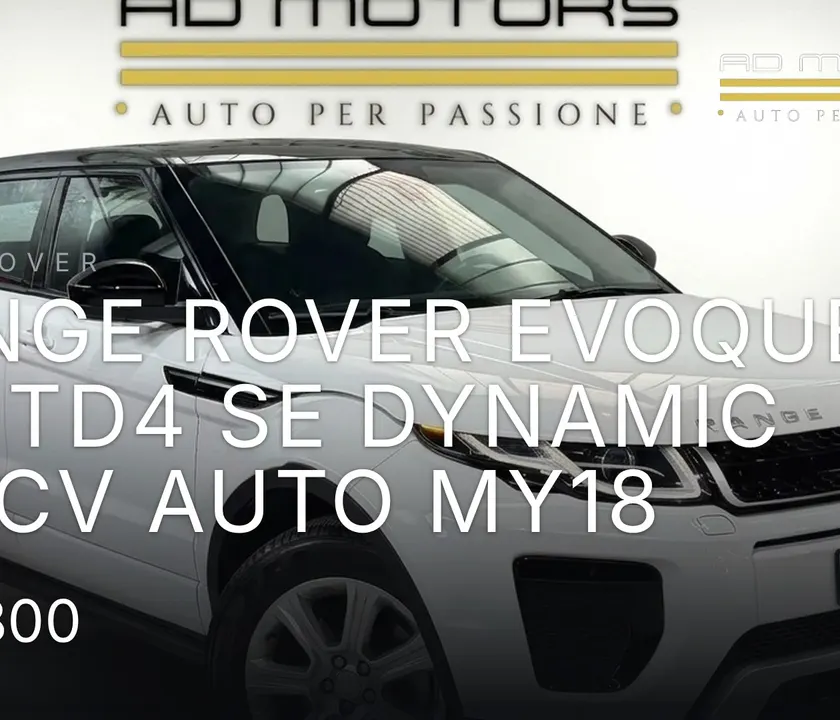 Land Rover Range Rover Evoque 5p 2.0 td4 SE Dynamic 150cv auto my18 2017