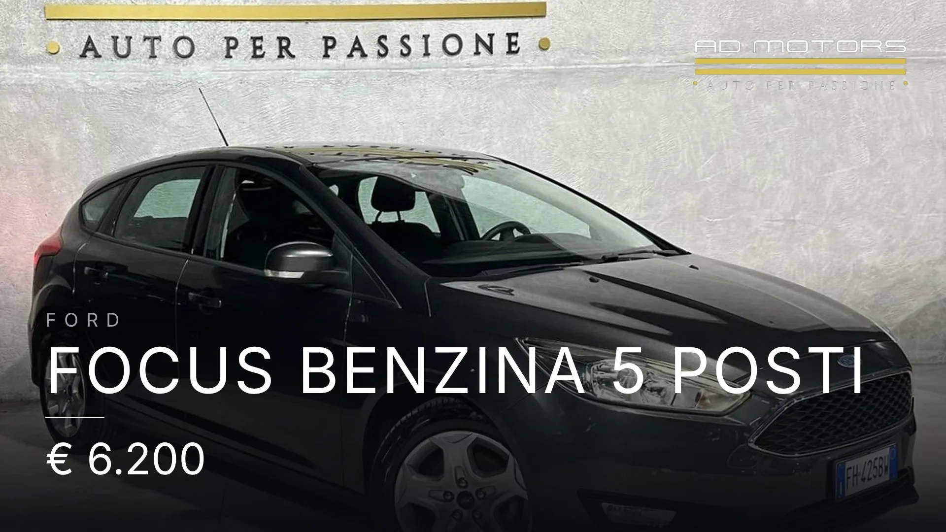 Ford Focus Benzina 5 posti 2017