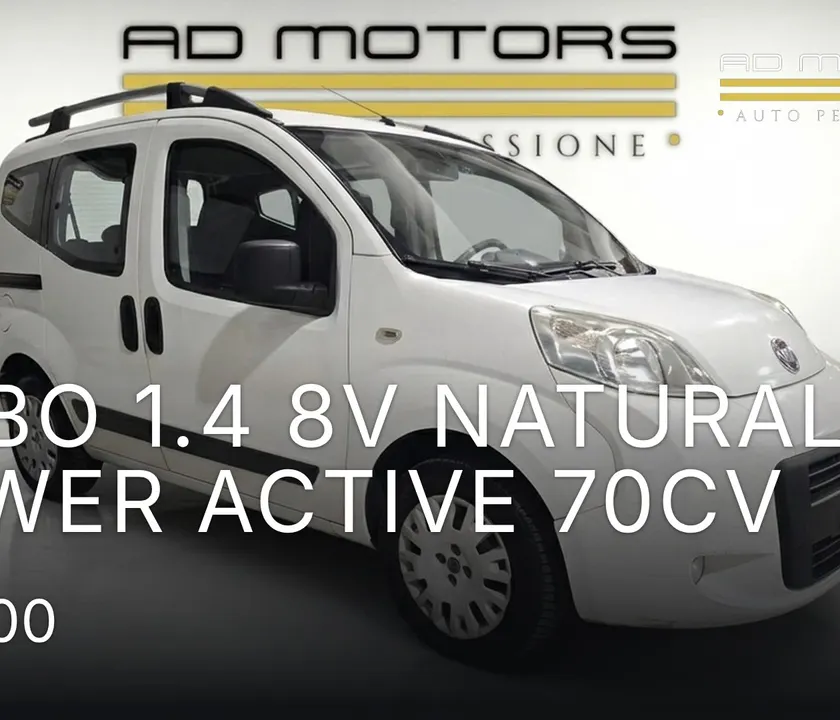 Fiat Qubo 1.4 8v natural power Active 70cv 2013
