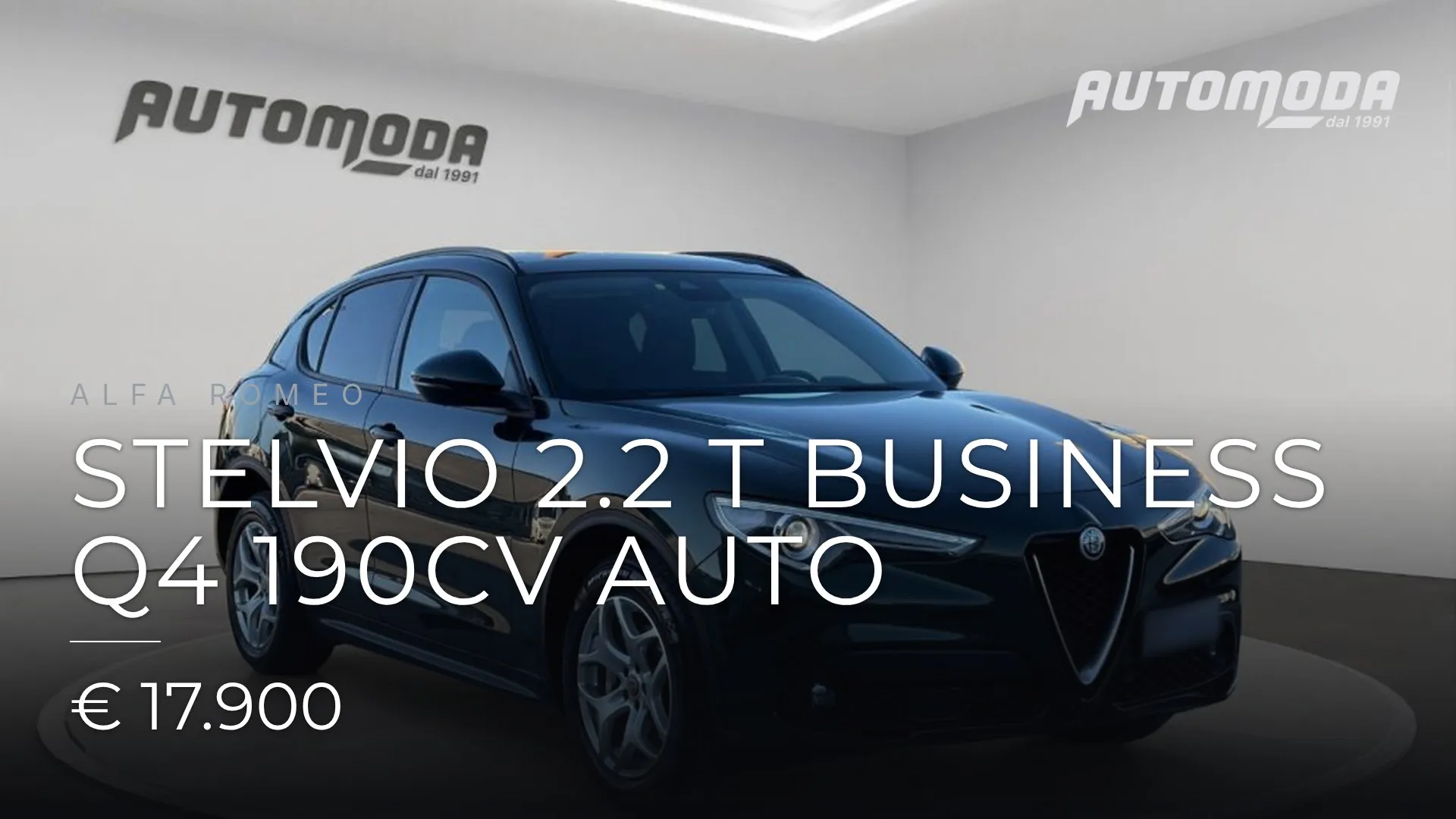 Alfa Romeo Stelvio 2.2 t Business Q4 190cv auto 2021