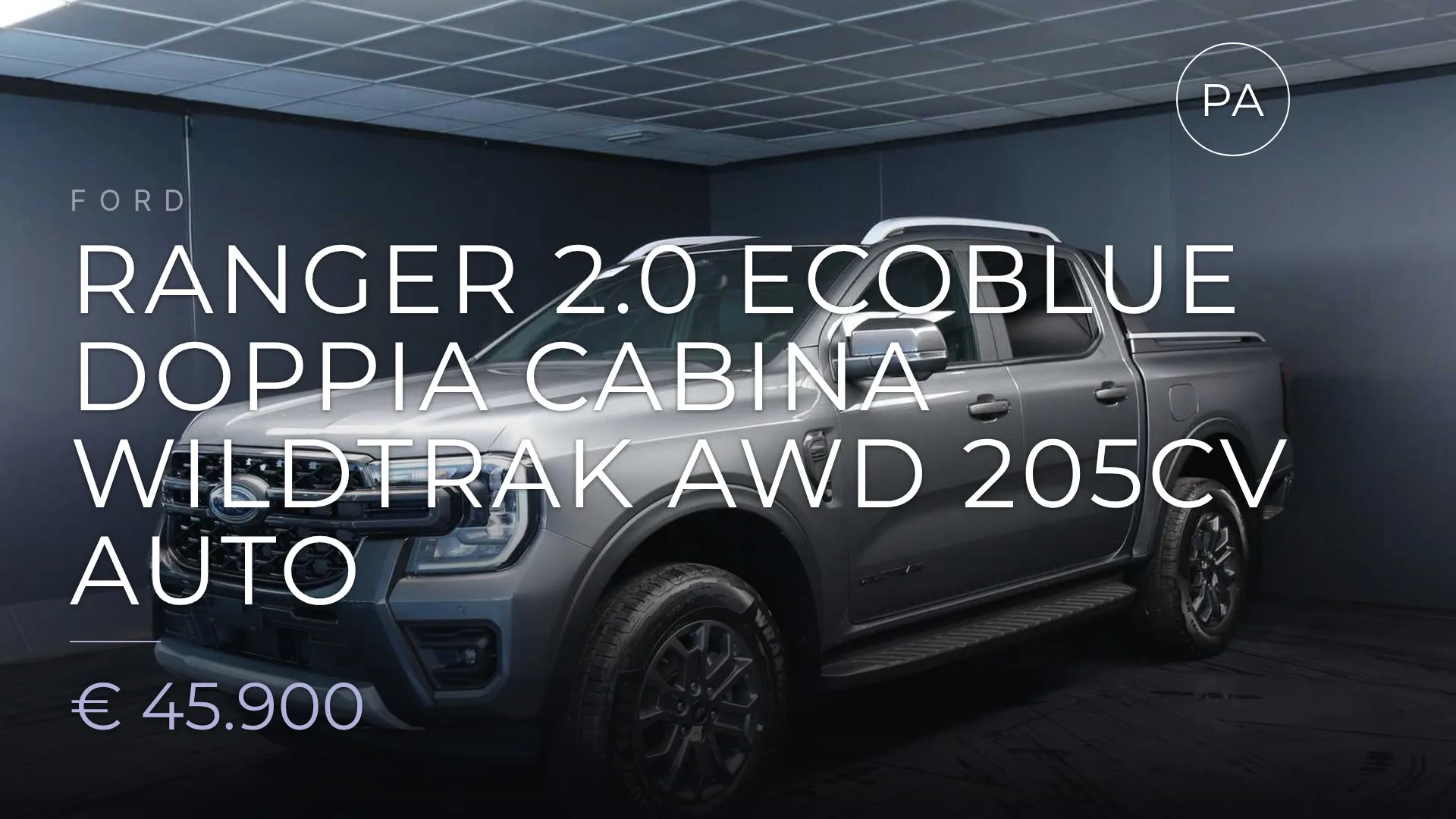 Ford Ranger 2.0 ecoblue doppia cabina Wildtrak awd 205cv auto 2026