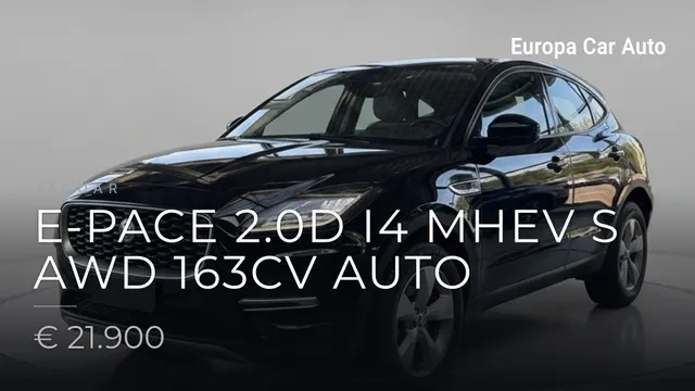 Jaguar E-Pace 2.0d i4 mhev S awd 163cv auto 2021
