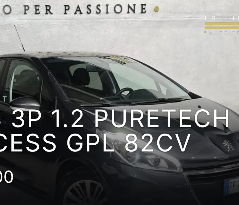 Peugeot 208 3p 1.2 puretech Access gpl 82cv 2016