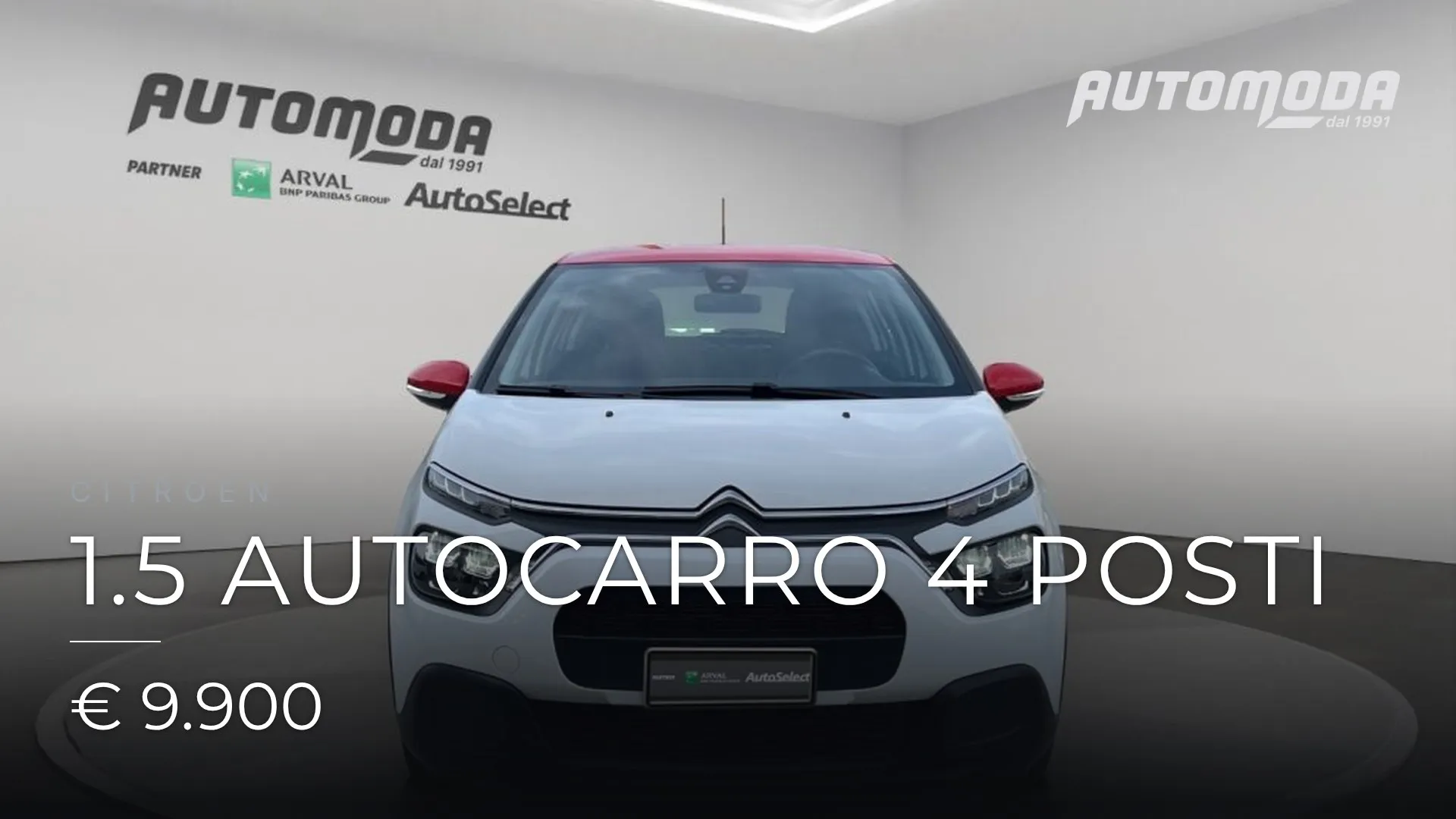 CITROEN 1.5 AUTOCARRO 4 POSTI 2022