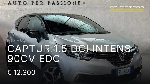 Renault Captur 1.5 dci Intens 90cv edc 2018