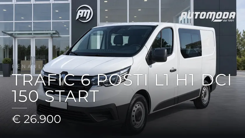 Renault Trafic 6 posti L1 H1 dCi 150 Start 2024