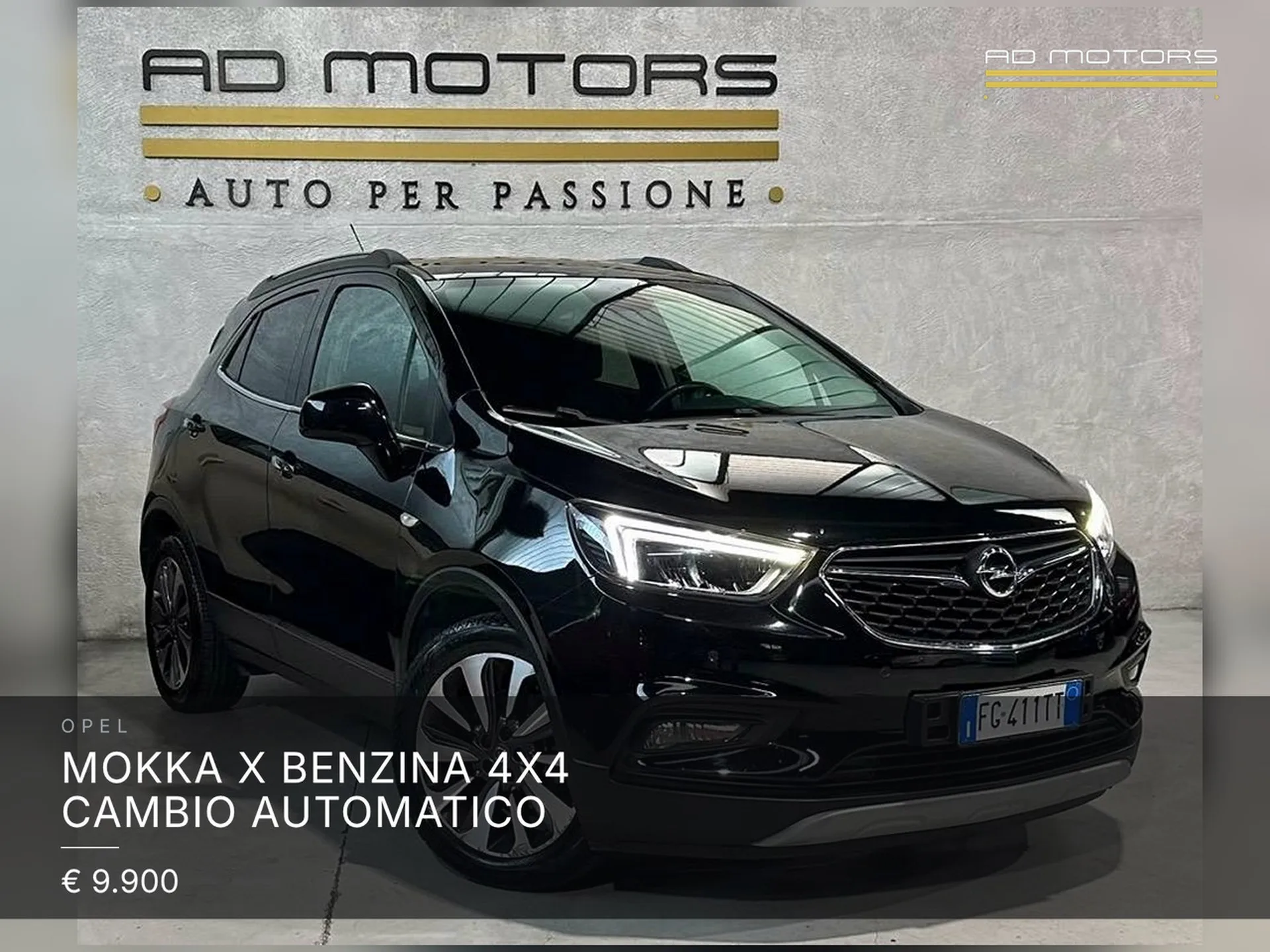 Opel Mokka X Benzina 4x4 cambio automatico 2017