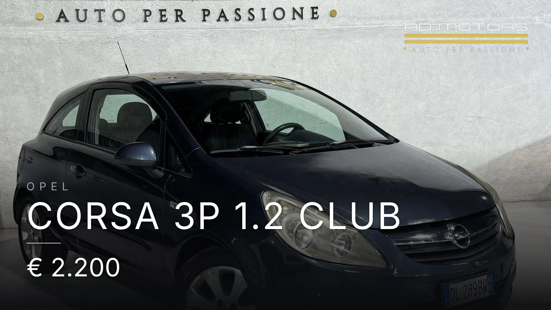 Opel Corsa 3p 1.2 Club 2007
