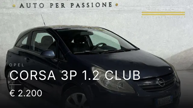 Opel Corsa 3p 1.2 Club 2007