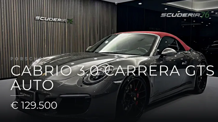 Porsche 991 Cabrio 3.0 Carrera GTS auto 2018