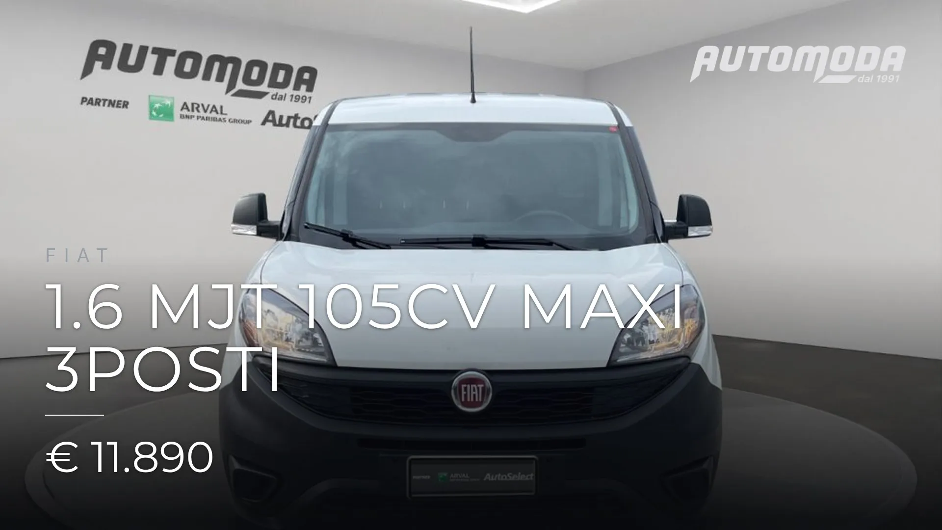FIAT 1.6 MJT 105CV Maxi 3POSTI 2020