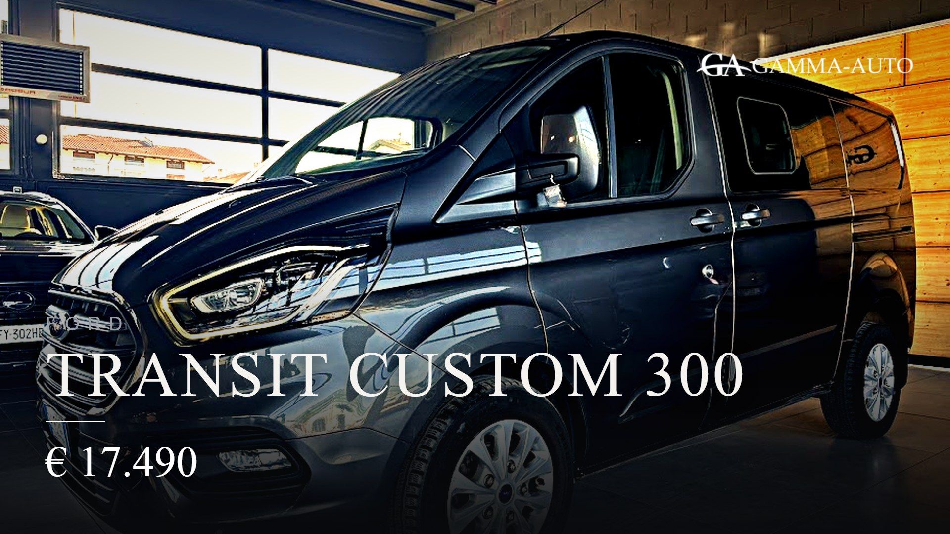 FORD transit custom 300 2.0 tdci MHEV 130cv 6POSTI 2021