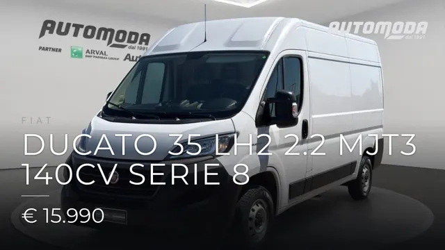 FIAT Ducato 35 LH2 2.2 mjt3 140cv serie 8 2021