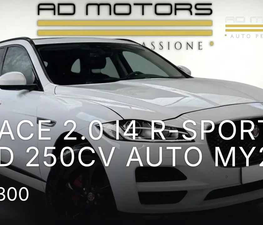 Jaguar F-Pace 2.0 i4 R-Sport awd 250cv auto my20 2019