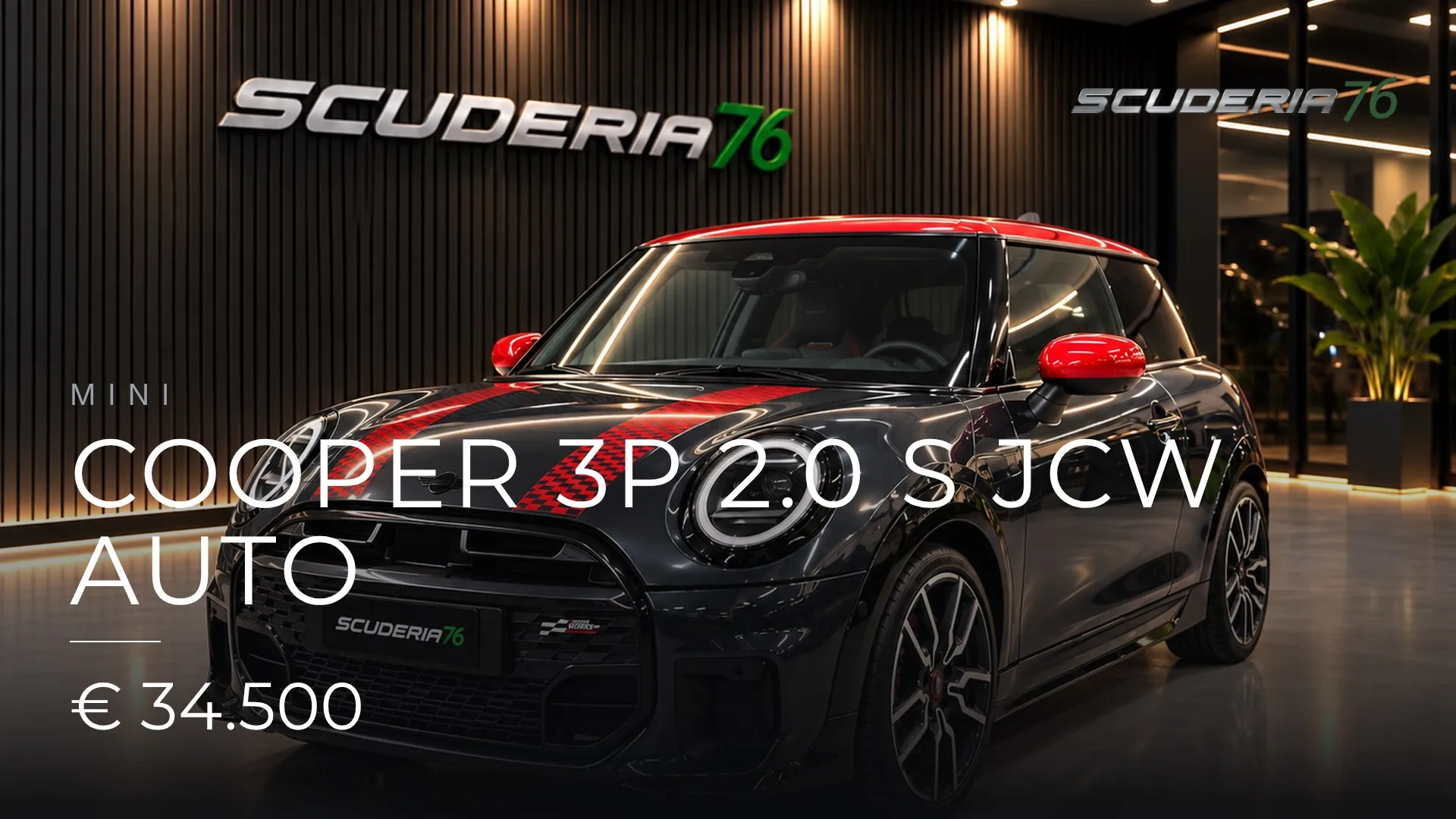 Mini Cooper 3p 2.0 S JCW auto 2024