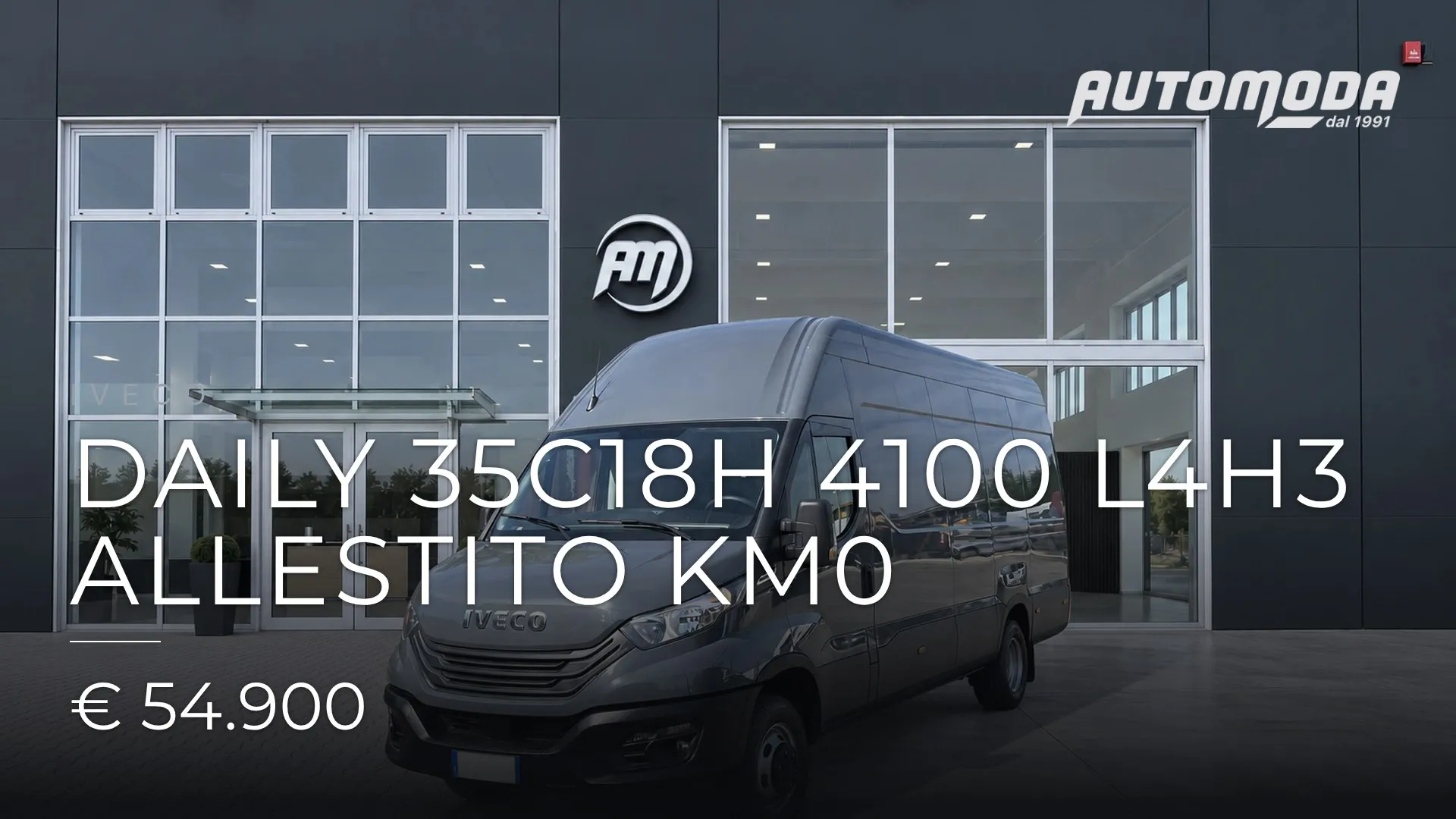 IVECO Daily 35C18H 4100 L4H3 ALLESTITO KM0 2026