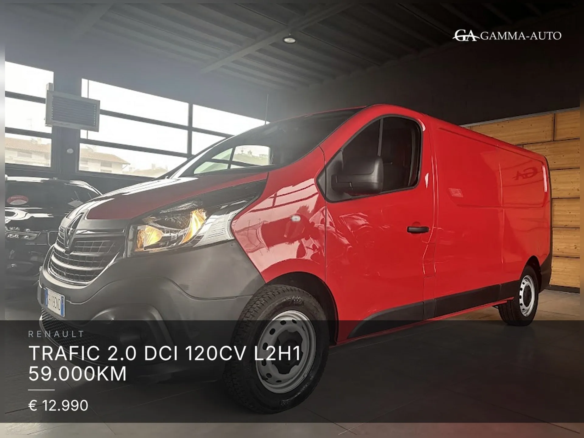 Renault trafic  2.0 dci 120cv L2H1 59.000KM 2021