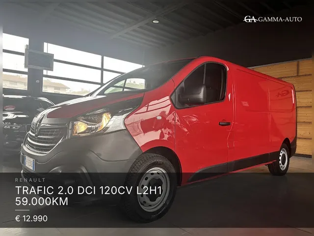 Renault trafic 2.0 dci 120cv L2H1 59.000KM 2021